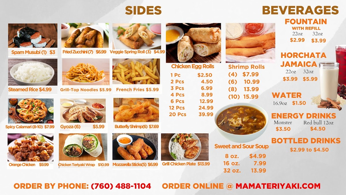 Menu Mama Fresh Grill Teriyaki-1